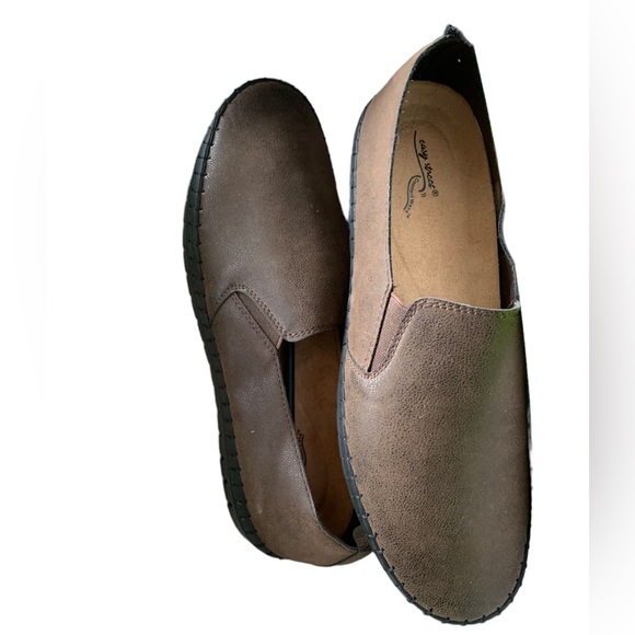 Easy Street Fresh Brown Slip On Lightweight Moc Shoes Women’s Size 8.5 NWB - Picture 13 of 15